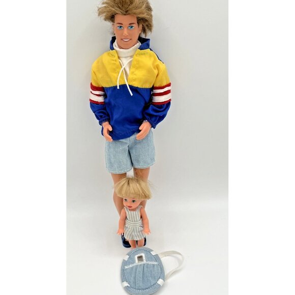 Vtg Barbie Big Brother Ken & Baby Brother Tommy 1996 Mattel #17055 Rooted Hair - Picture 1 of 12